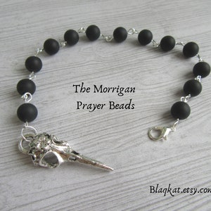 The Morrigan Mini Prayer Beads
