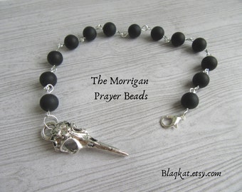 The Morrigan Mini Prayer Beads