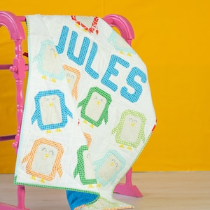 ABC quilt pattern - Alphabet bundle - foundation paper piecing pattern