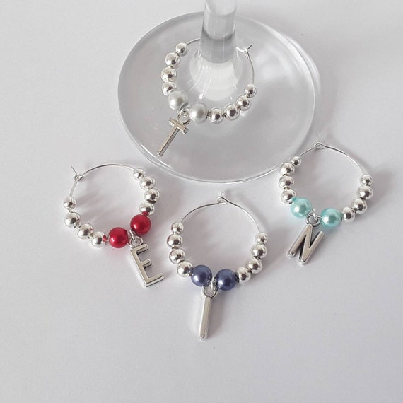 10 or 20 Wine Glass Charms Hen Night Team Hen BRIDE TO BE Favours HEN PARTY 6