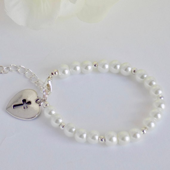 girls communion bracelet
