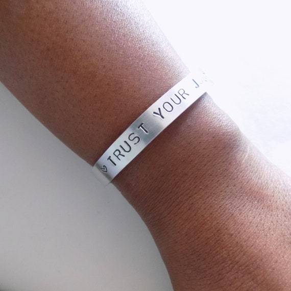 Trust the journey bracelet sale