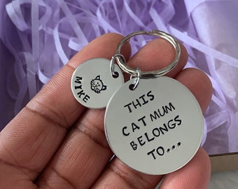 Gift from Pet, Cat Gift for Mum, Cat Mum Gift, This Cat Mum Belongs, Gift for Cat Lovers, Funny Cat Gift, Cat Gift for Mum, Cat Owners Gift