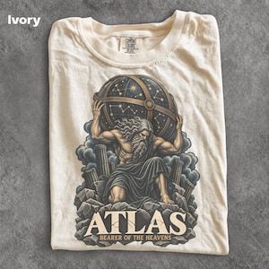 Atlas Mythology Art - Etsy