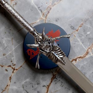 Rebellion Sword DMC5 Life-size – Handmade Carbon Steel Metal Sword Replica, Dante Edition Display Prop