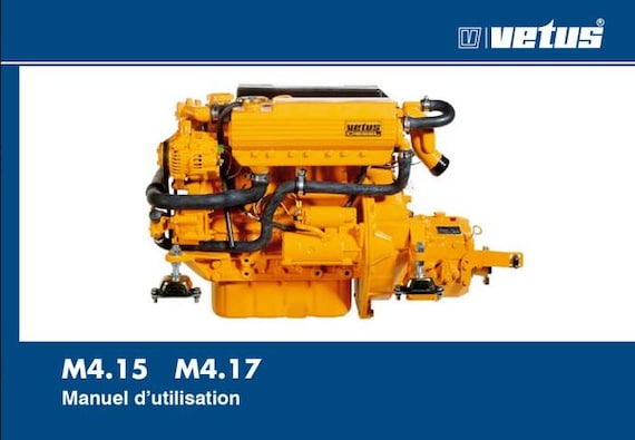 Vetus M4.15 / M4.17 Marine Diesel Engine User Manual (2011) PDF Download
