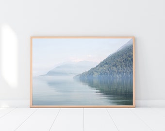 Framed Photography Print, West Coast Canada, Harrison Lake, Wall Art, Art Print, Travel Photo, Around the World, Home Decor British Columbia