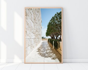 Los Angeles-fotografieafdruk: The Getty Center, Californië muurkunst