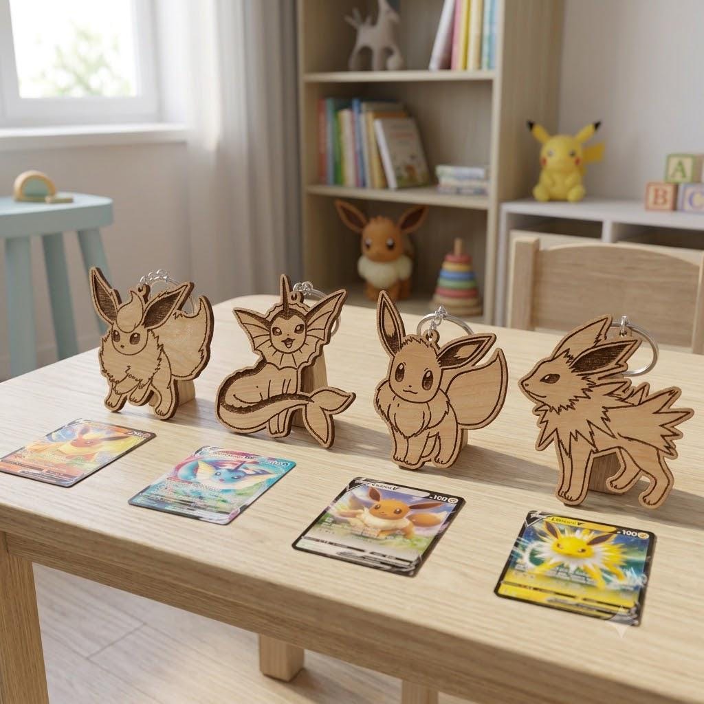 イーブイ進化キーホルダー - Etsy 日本