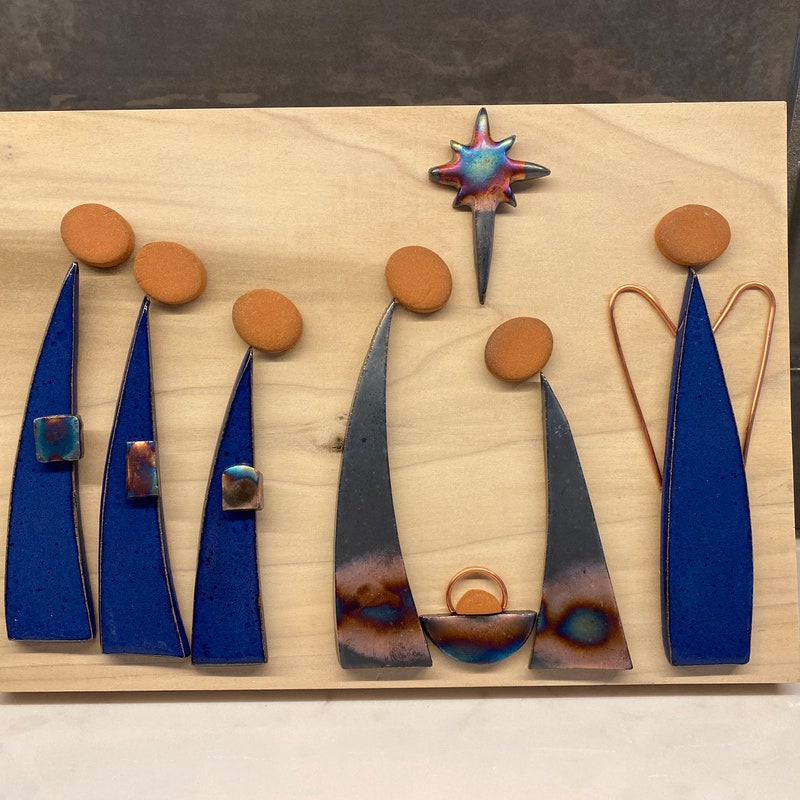 Modern Nativity Etsy