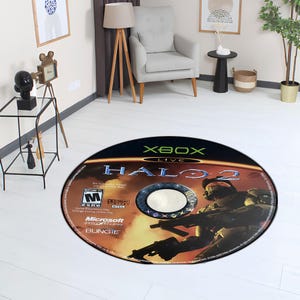 Popular Game Carpet, Video Game Rug, Hit Run, Gaming Rug,CD Record, Boys Room Rug,Gaming Room Rug, Gamer Gift, Gaming Decor, Customized Rug