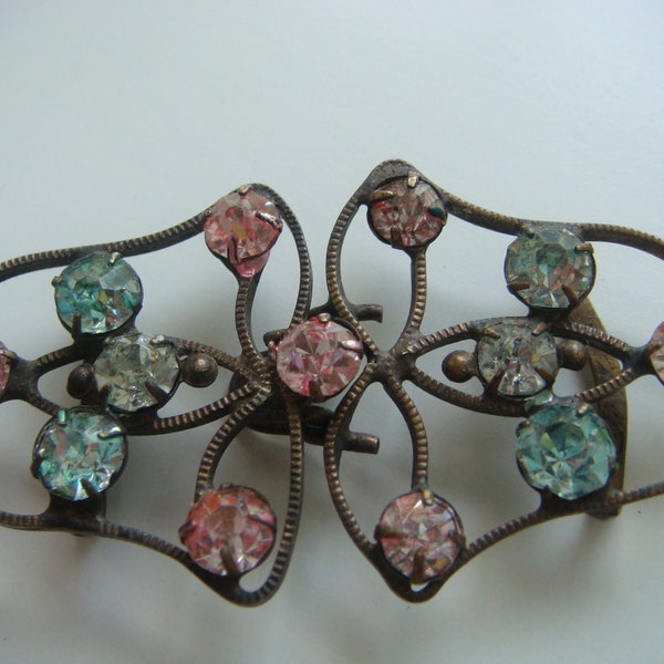 Vintage Rhinestone Buckle