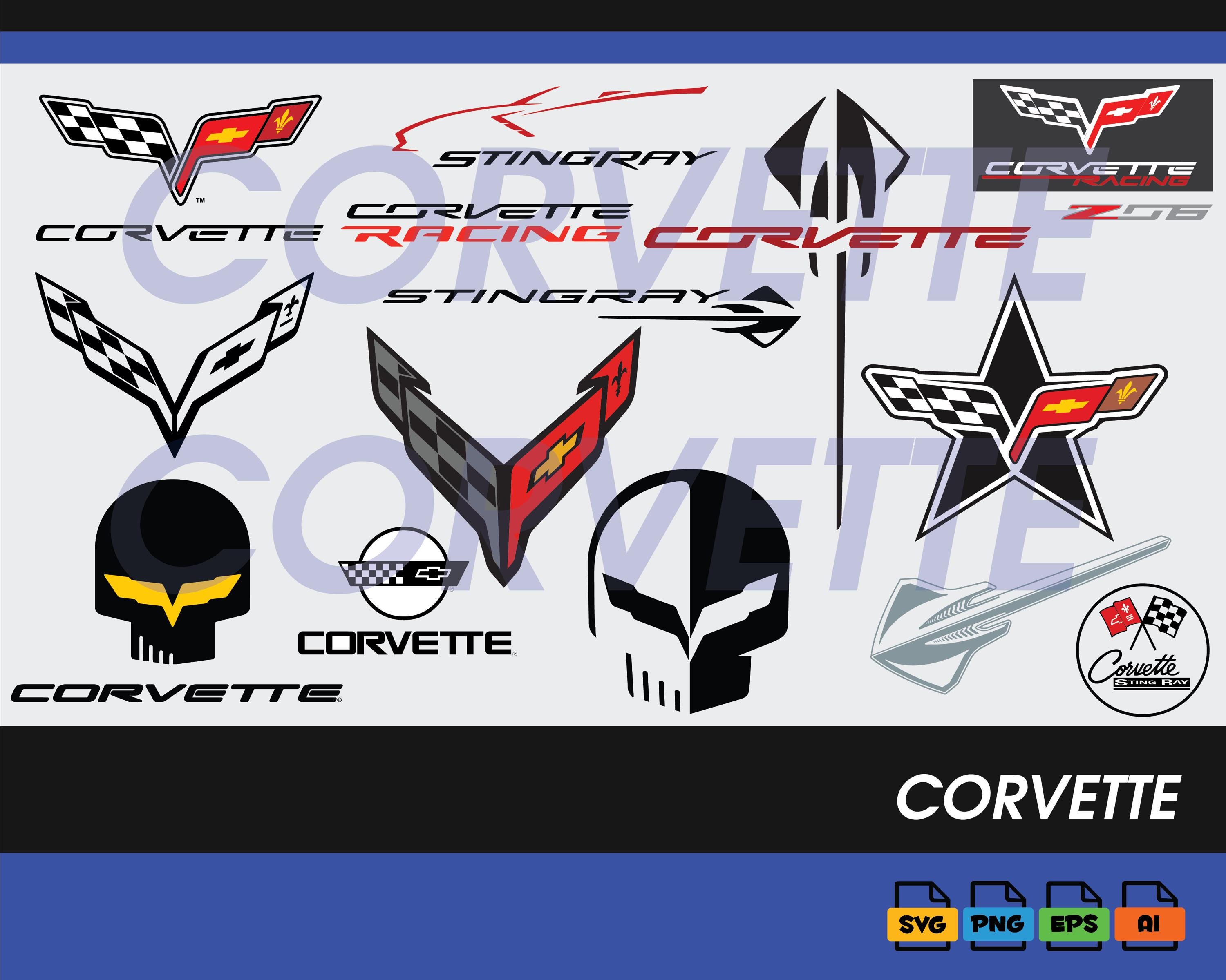 Corvette emblem - Etsy 日本