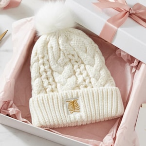 Radiology Tech Winter Pom Pom Hat: Appreciation Gift for Technicians, One Size