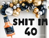 Mens 40th Birthday Party Decorations Supplies Decorations, Whiskey ...