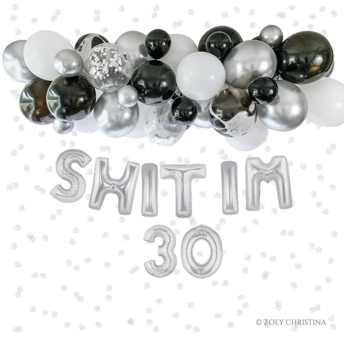 Funny 30th Birthday Party Decorations for Women or Men Thirty Etsy