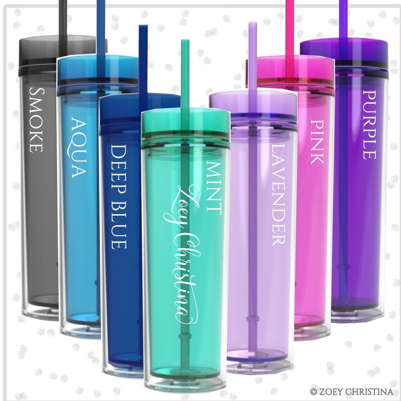 Nail tech gifts nail techs add sparkle Skinny Travel Tumbler | Etsy