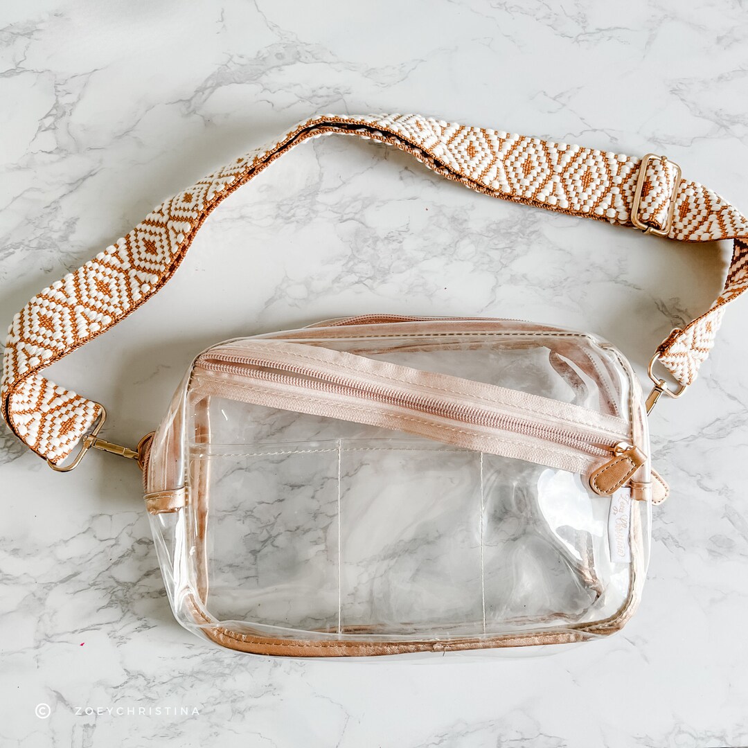 BS-VOG Clear Crossbody Bag - Stadium Approved Purse For Concerts & Events, Small Clear Bag - View #10