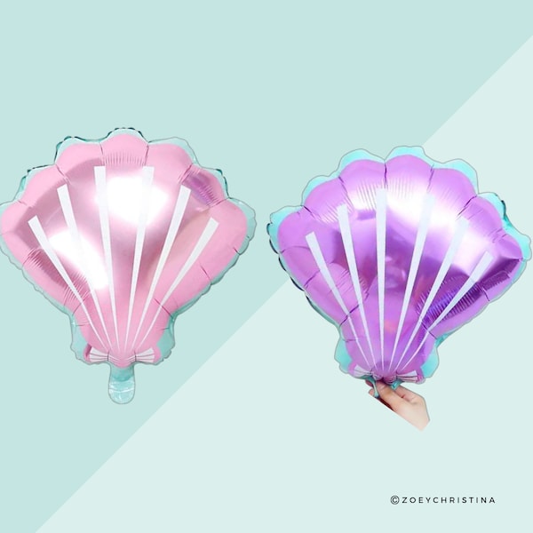 Mermaid Shell birthday party balloon decor supplies accessories, mermaid baby shower 2023 favors decorations sign banner Bridal shower