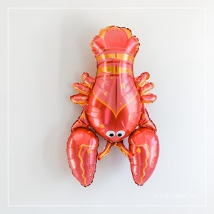 Lobster crawfish boil, Summer BBQ seafood decor, Birthday Balloon Theme supplies diy bouquet party funny Accessories decorations