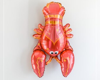 Lobster Balloon, Seafood Party Decor, DIY Bouquet Supplies