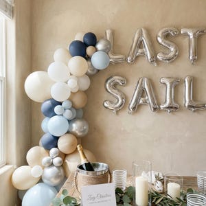 Last Sail Before The Veil Balloons: Bachelorette Nautical Decor afbeelding 3