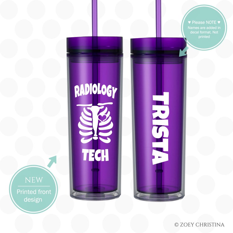 Radiology tech tumbler xray tech gift Radiology Tech Gifts Etsy