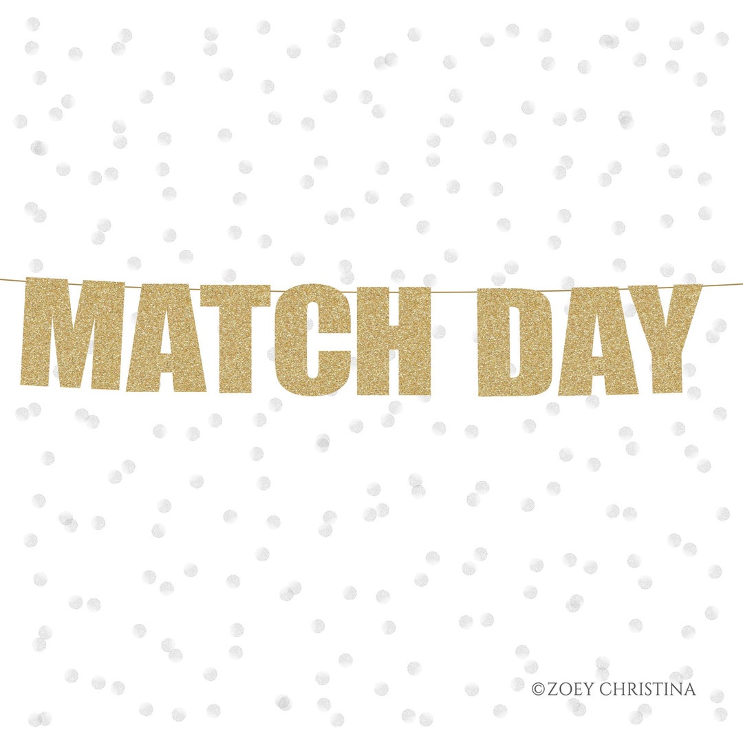 Match Day Party Decorations, Matching Residency 2024 Party Decor, Match