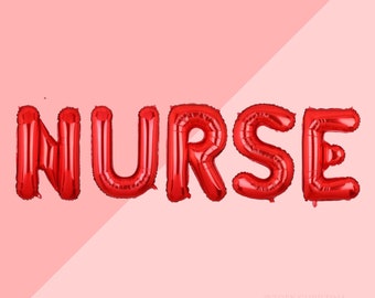 New Nurse Graduation Party Decorations 2024, Nurse Balloons Decor Party Celebration for Women, Nursing Student Grad Party Nursing School