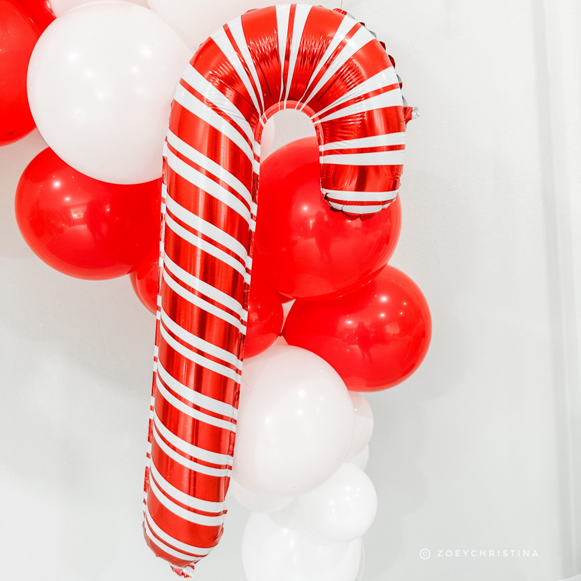 Christmas Backdrop Merry Christmas Red Candy Cane ... - Sa - View #9