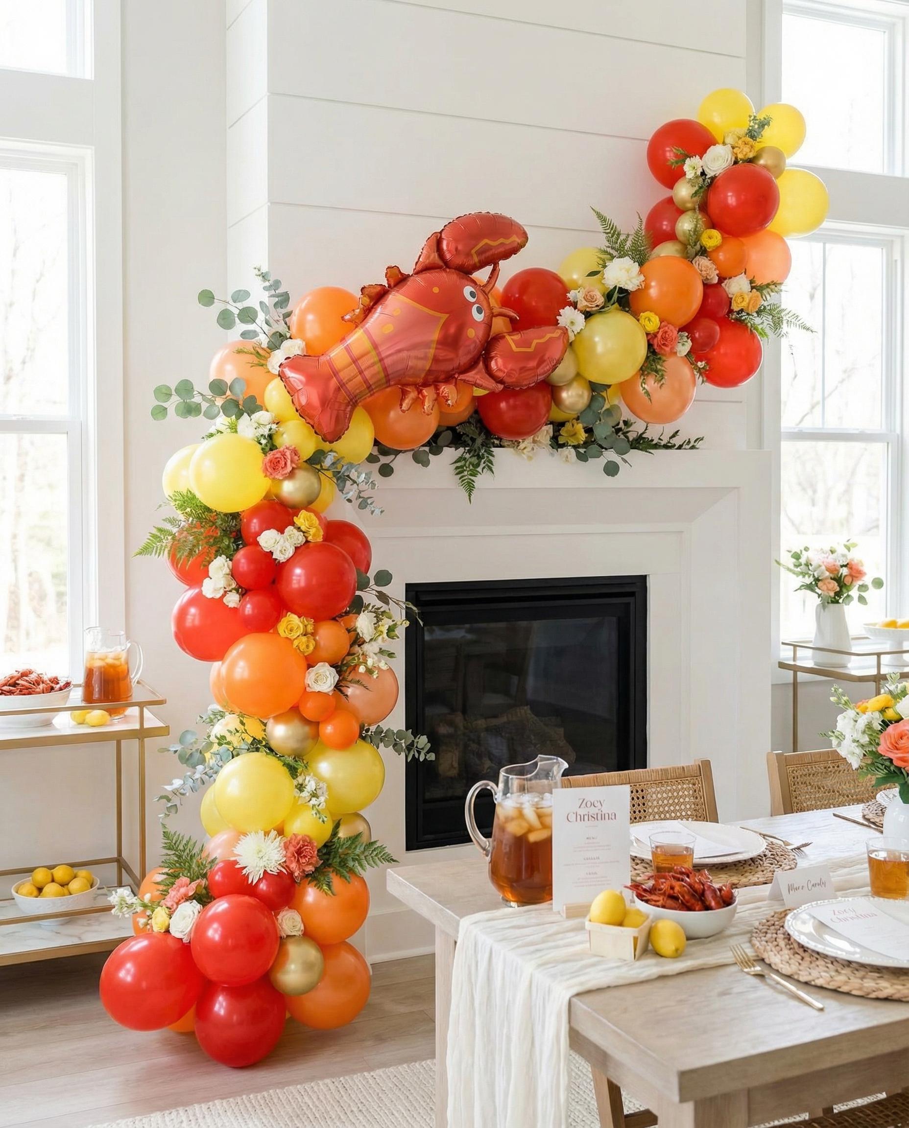 その他 Balloons &amp; Lobsters [CD] Lobster Balloon: 38-inch Under the Sea Party Decoration - Etsy