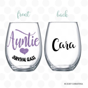 aunt to be gifts, auntie gifts, aunt birthday gift, funny aunt gift, personalized aunt gift, aunt gift from niece, aunt announcement, auntie image 1