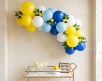 Amalfi Lemon Balloon Garland Kit • Italian Summer Theme Balloons