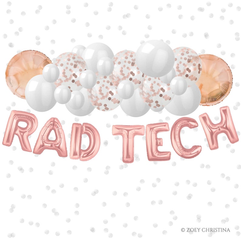 Radiology Student Graduation Party Decoration Balloons Rad Etsy