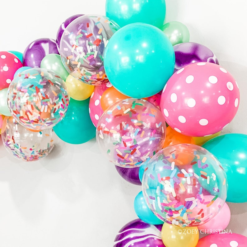 NEW Sprinkles Ice Cream Donut Theme Birthday Party Confetti Etsy