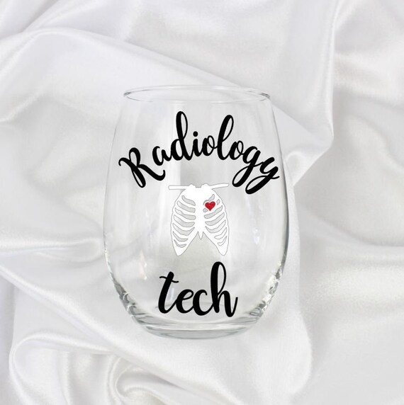 Radiology tech glass xray tech gift Radiology Tech Gifts Etsy