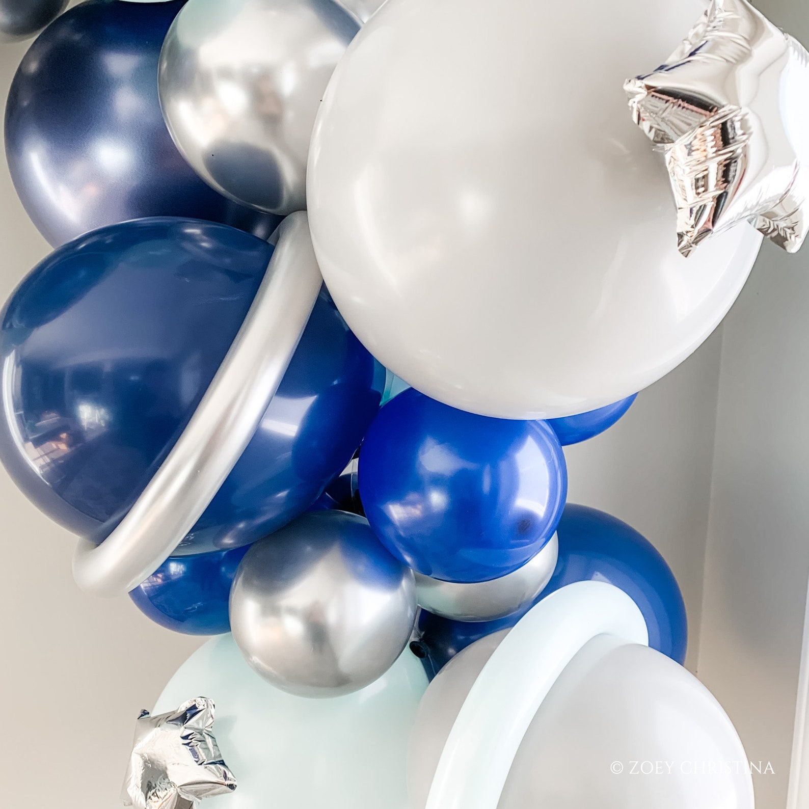 New Release Outer Space Galaxy Themed Baby Shower Decorations Etsy