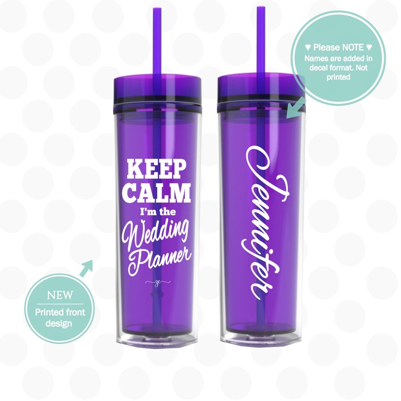 Wedding planner thank you gift wedding planner cup wedding Etsy