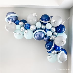 New Release! Outer Space Galaxy themed Baby Shower decorations Astronaut themed birthday party Starry night to the moon decor Star party kit
