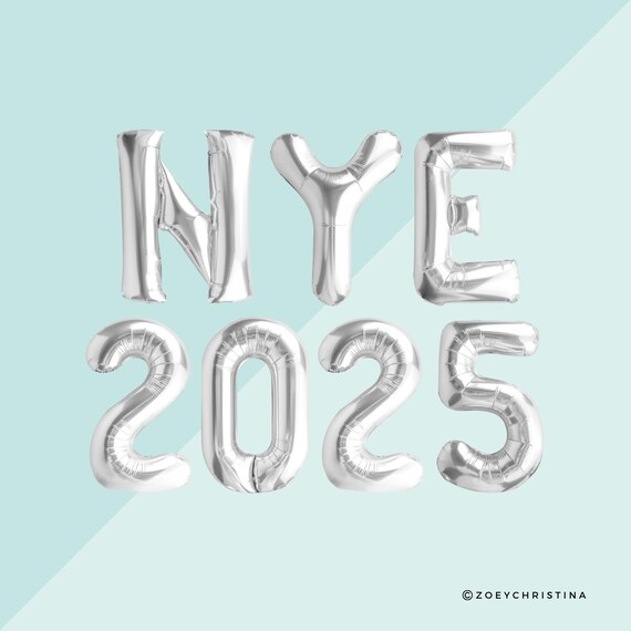 Cadre Photo Bonne Année 2026 - Décoration Fête Avec Ballons, Bannière Pour Photomaton Et Célébrations