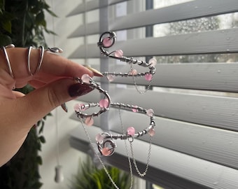 Pink Princess arm cuff