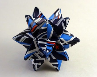 Small Handmade Tennessee Titans Decoration, Tennessee Titans Star, NFL Ornament, Tennessee Titans Ornament