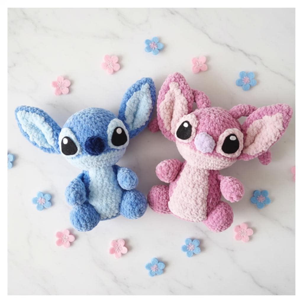 30 Crochet Patterns Inspired by Angels: Heavenly, Whimsical, and Giftable Crochet Ideas 2 Stitch & Angel Amigurumi Pattern PDF