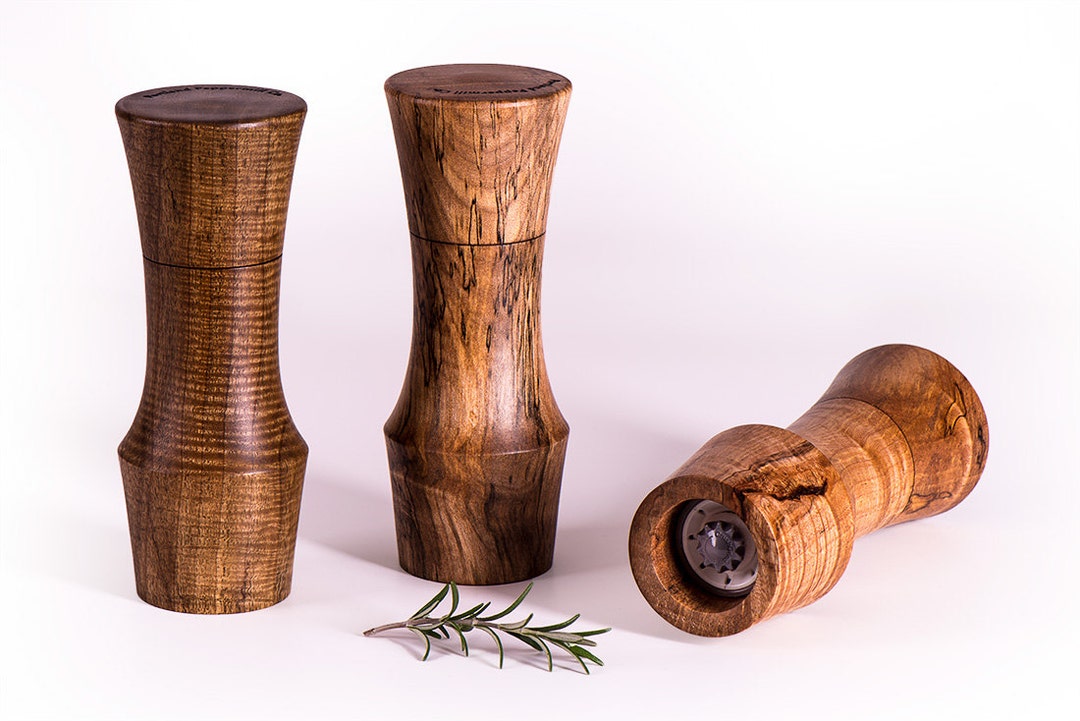 8 Tall Light Wood Portland Peppermill Company Salt or Pepper Mill