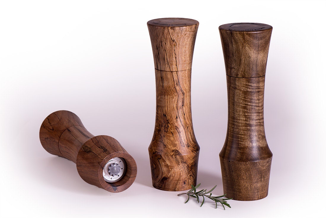 10 Tall Light Wood Portland Peppermill Company Salt or Pepper Mill