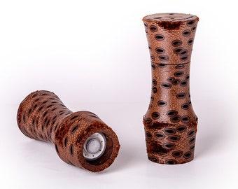 Banksia Pod de 8 "de altura Portland Peppermill Company Molino de sal o pimienta molino de cerámica garantía de por vida CrushGrind