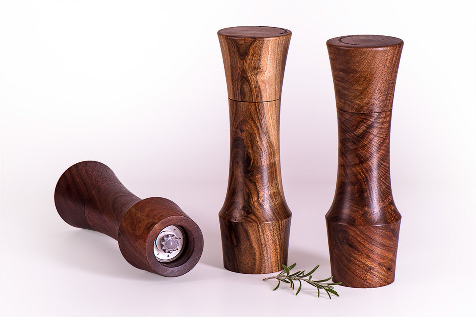 10 Tall Dark Wood Portland Peppermill Company Salt or Pepper Mill