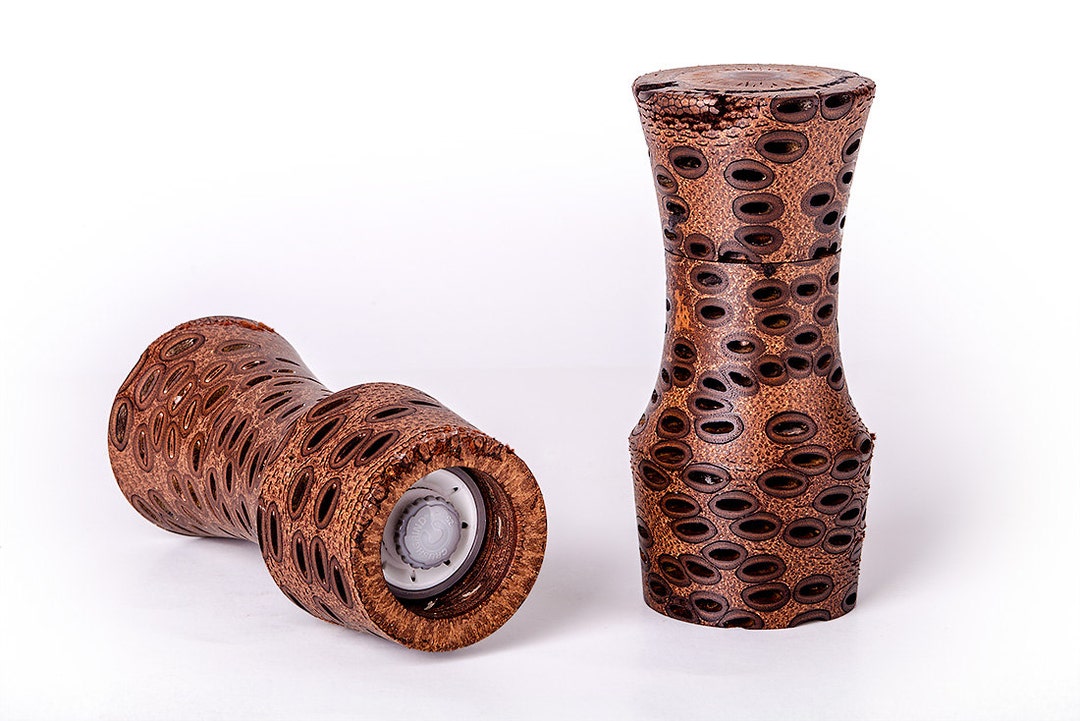 6 Tall Banksia Pod Portland Peppermill Company Salt or Pepper Mill