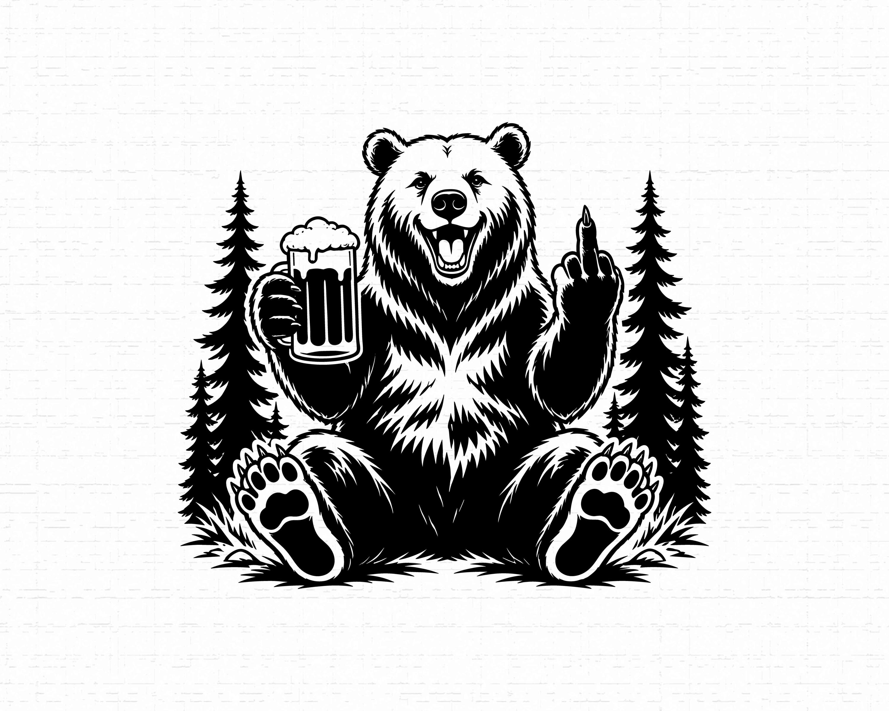 Grizzly Bear Beer - Etsy