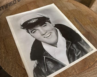 Elvis Presley Original Photo It Happened at the World's Fair Flying Jacket 10x8